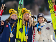 Olimpijska prvakinja v skiatlonu Karlsson, za Žerjav predčasen konec