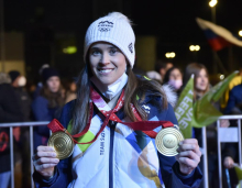 Vse olimpijske medalje slovenskih skakalk in skakalcev: od Calgaryja 1988 do Cortine 2026