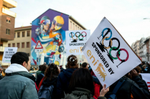 V Milanu med protesti proti olimpijskim igram tudi nemiri