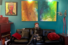 Bunt und bunter wohnen: In diesem Haus hat jeder Raum eine andere Farbe