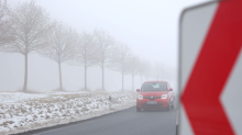 Wetter: Glättegefahr und graue Tage - Sonne nur auf dem Brocken