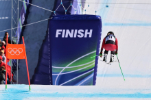 Olympia-Abfahrt: Conny Hütter nach Rang vier: „Davon lasse ich mich nicht zerreißen“