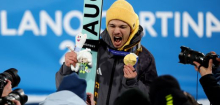 Olympische Winterspiele: So hat Philipp Raimund die Goldmedaille von der Normalschanze gewonnen