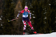Biathlon: Zwei Fehler machten Tamara Steiners Olympiadebüt „mittelmäßig“
