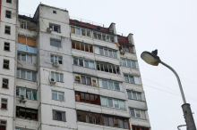 Obsežen ruski napad z balističnimi raketami in brezpilotniki na Ukrajino