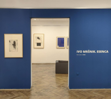 Retrospektiva Iva Mršnika z risbami in grafikami, ki ne pričajo o obdobju, temveč o trajanju