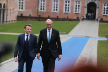 Macron in Merz sta poenotila stališča do krepitve konkurenčnosti evropskega gospodarstva