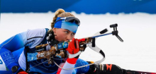 Olympia 2026: Biathlon - Ukaleq Slettemark aus Grönland kritisiert Donald Trump
