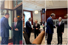 VUČIĆ SE SASTAO SA KINESKIM ŠEFOM DIPLOMATIJE U MINHENU: Srdačan razgovor sa Vang Jiem, odnosi Srbije i Kine zasnovani na čeličnom prijateljstvu (VIDEO)