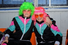 Frostig: Diese Faschingsparty wurde auf dem Eis gefeiert 