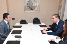 VUČIĆ SE SASTAO SA DŽAREDOM KOENOM Predsednik naglasio - Srbija ostaje posvećena odgovornoj fiskalnoj politici, reformama i jačanju investicionog ambijenta