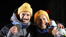 Olympische Winterspiele: Deutsche Skeleton-Athleten gewinnen Silber und Bronze