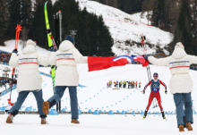 Po smoli Švedske zmaga norveške štafete, Slovenke ujete