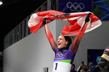 Olympische Spiele: Janine Flock holt Gold für Österreich im Skeleton 