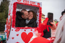 Fasching: Buntes Treiben auch ohne große Wagen beim Umzug in Kalsdorf