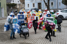 Faschingsumzug in Kalwang: Fröhliches, kunterbuntes Treiben und jede Menge Spaß