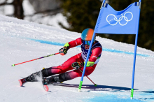 Olympia-Riesentorlauf der Frauen: Scheib liegt zurück, Brignone sensationell