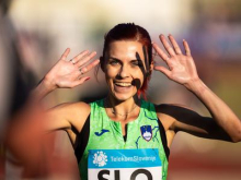 Klara Lukan tretja na pet kilometrov v Monaku