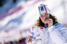 Federica Brignone: „Ich hoffe, ich darf wieder im Österreich-Haus feiern“