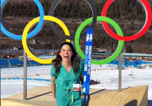 Prva mehiška tekačica na smučeh: Izmene na urgenci in sprehajanje psov na poti do olimpijskih sanj