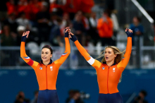 Femke Kok z olimpijskim rekordom premagala rojakinjo Jutto Leerdam