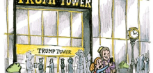 Cartoons der Woche: Trump-Tower-Selfies, jetzt verpflichtend