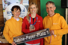 Simonhöhe: Silbermoment für die Ewigkeit: Sabine Payer schreibt Sportgeschichte