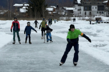 Eislauf-Saison in Kärnten fiel heuer fast völlig ins Wasser