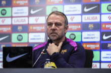 Nach Barca-Pleite in Girona: Coach Hansi Flick bricht Interview ab
