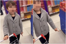 KO DECU UČI OVAKVOJ MRŽNJI? Uznemirujući snimak dečaka u supermarketu: Zbog keksa iz Srbije izgovorio ŠOKANTNE REČI o našoj državi (VIDEO)