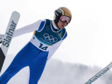 Po skakalnem delu v nordijski kombinaciji vodita Nemca, naša deveta