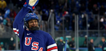 Olympia 2026: Laila Edwards ist die erste schwarze Eishockey-Nationalspielerin der USA - ein Porträt