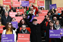 Kordiš predstavil ekipo, ki želi Sloveniji ponuditi 