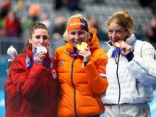 Nizozemka Marijke Groenewoud do zmage v skupinskem startu