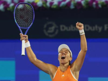 Jessica Pegula se v Dubaju veseli jubileja