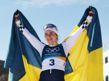 Ebba Andersson zlata na 50 kilometrov, Neža Žerjav ujeta za krog