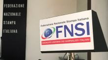 Rinnovo del contratto, flash mob della Fnsi al Festival di Sanremo