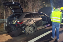 A9 bei Gratkorn gesperrt: Wieder Unfall unter Alkoholeinfluss: eine Person verletzt