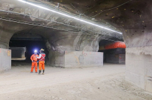 Strabag baut riesige Kupfermine in Chile um - und gräbt 54 Kilometer Tunnel
