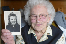 Vorbild Elfriede Fuchs : Ältestes Mitglied des Alpenvereines turnt mit 105 Jahren noch immer