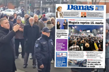 SEĆANJE NA NEUSPEH Tabloid Danas priziva reprizu 15. marta, protesta koji ama baš ništa nije promenio! Analitičari: Propala im premijera pa bi novu blamažu