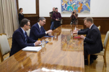SORENSEN POSLE SASTANKA SA VUČIĆEM: Fokusirali smo se na sprovođenje svih obaveza iz dijaloga i konkretne korake potrebne za napredak Srbije na putu ka EU