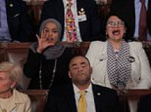 Furious Trump tells Ilhan Omar and Rashida Tlaib to 'get on a boat' with De Niro and Rosie O'Donnell