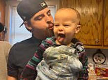 Tree surgeon father aged just 21 is paralyzed in freak accident while doing job that he loved