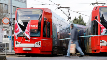 ÖPNV-Streik: Wo am Wochenende Busse und Bahnen stillstehen