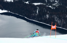 Ženski smuk v Soldeuu z Ilko Štuhec