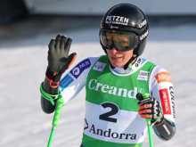 Emma Aicher razred zase, Ilka Štuhec 16., divji nastop olimpijske prvakinje