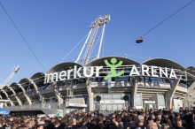 Kein Sponsor: Adieu „Merkur“, Willkommen im „Stadion Graz-Liebenau“