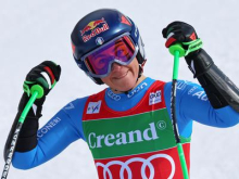 Sofia Goggia z zmago bližje malemu globusu, Ilka Štuhec ostala brez točk