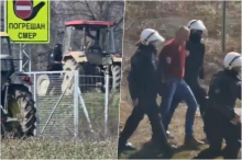 DIVLJAO, UNIŠTAVAO, PROBIO OGRADU Najnovije nasilje blokadera: Nasilnik Kokanović priveden, hteo da blokira državnu granicu?! 2 policajca povređena pri hapšenju